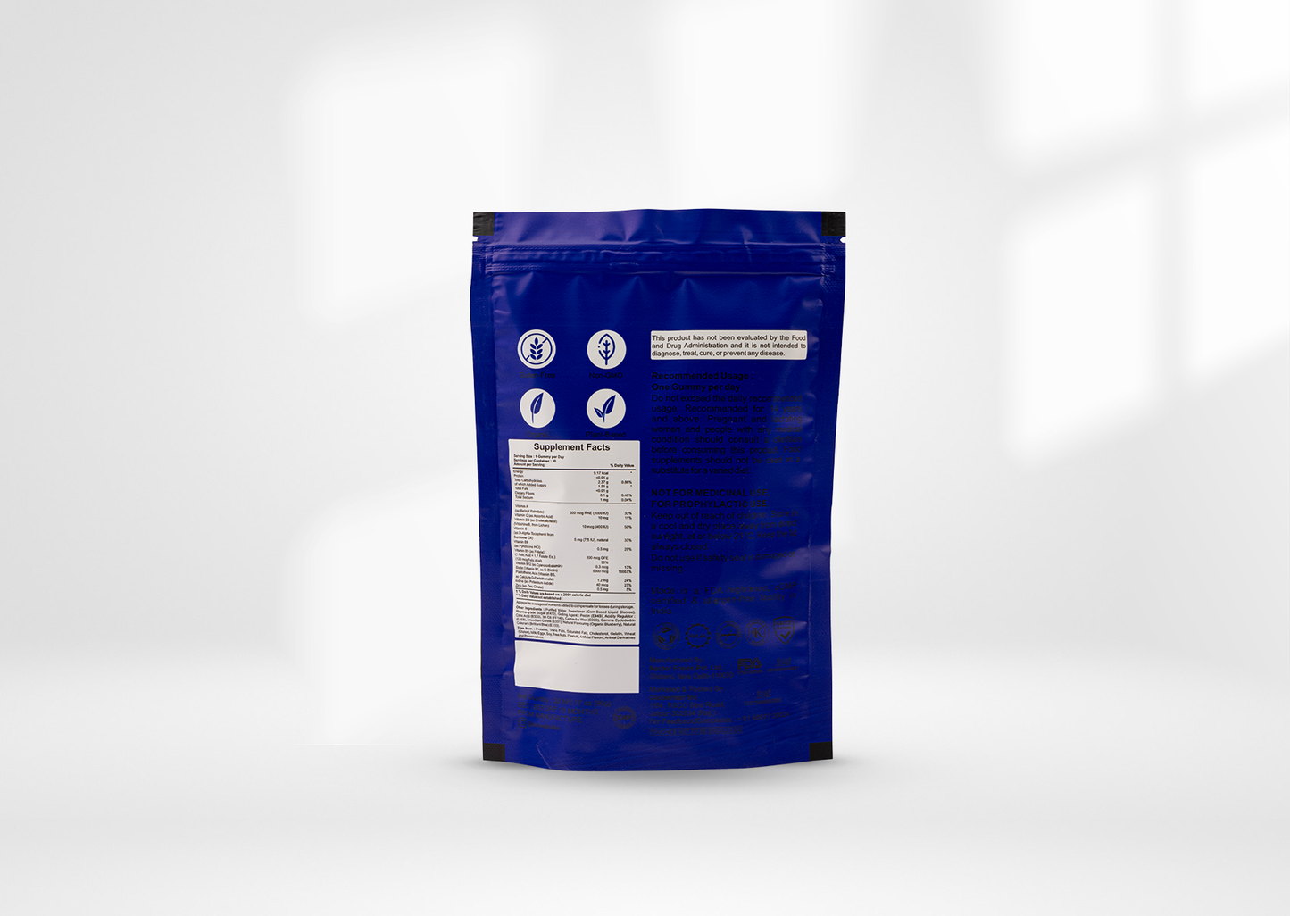 5000mcg Biotin Gummies -Blueberry