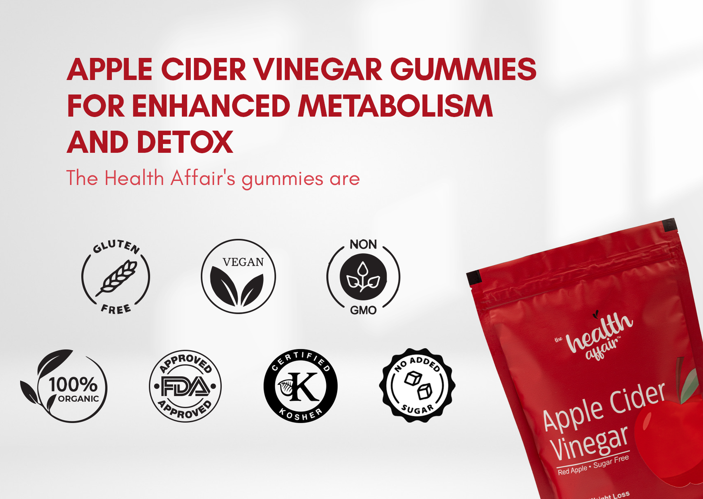Apple Cider Vinegar Gummies Sugar Free