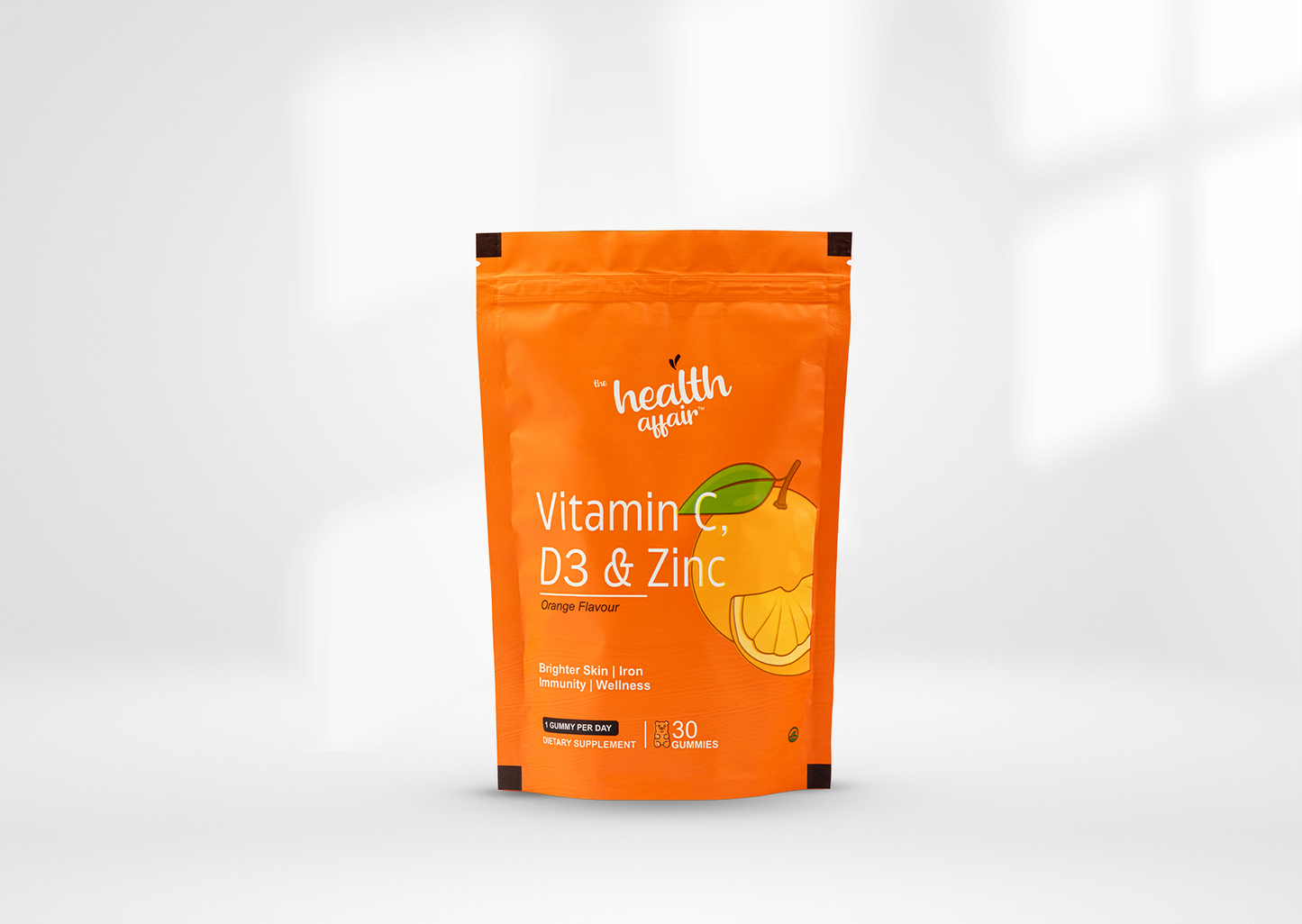 Vitamin C , D3 and Zinc Gummies -Orange