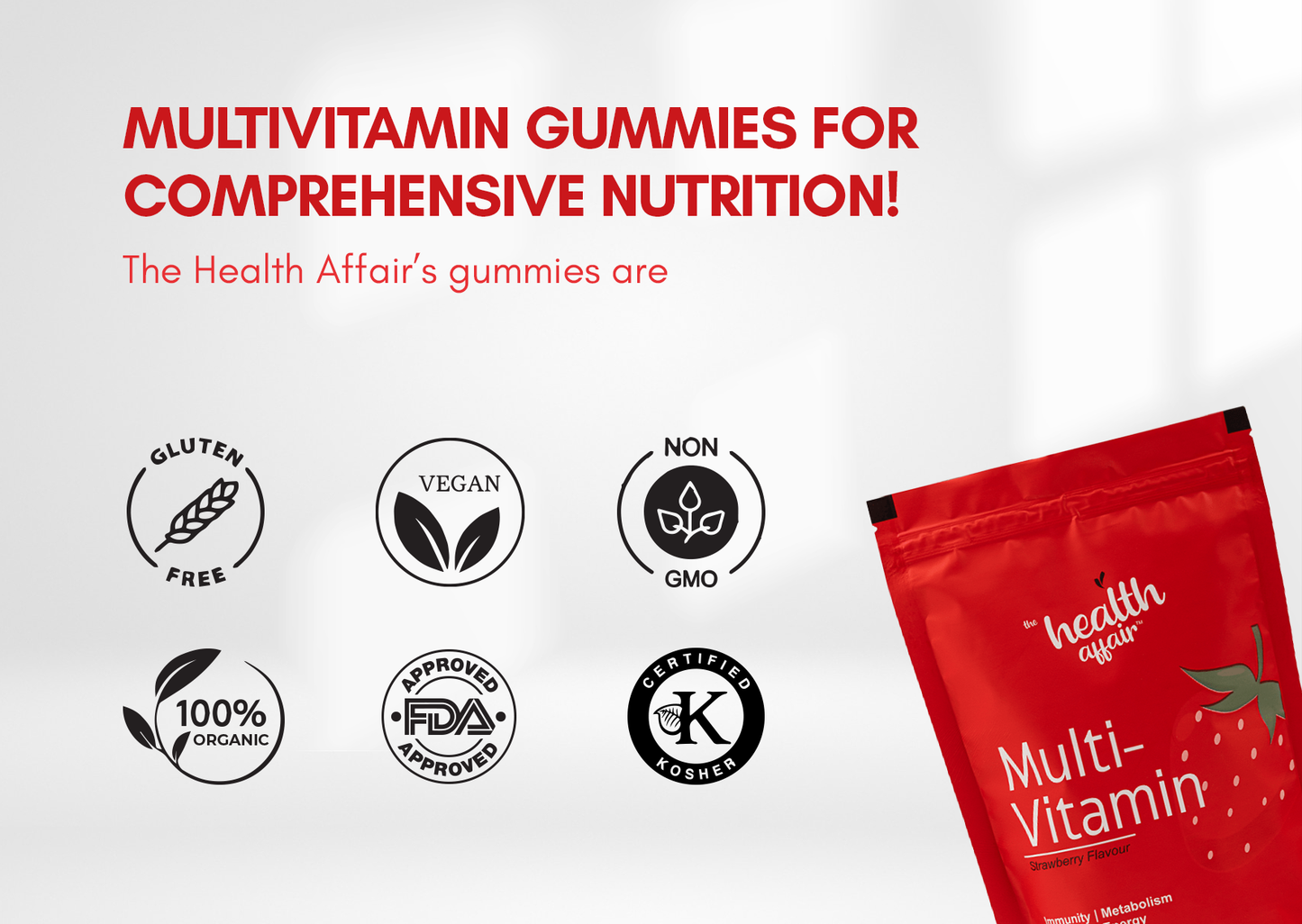 Multivitamin Gummies -Strawberry