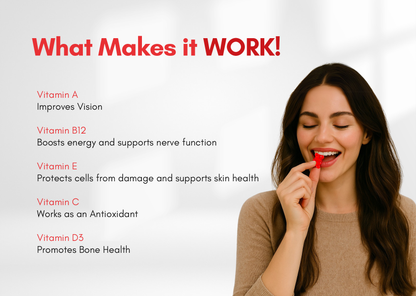Multivitamin Gummies -Strawberry